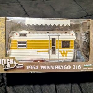 1964 Winnebago 216 Model - Yellow and White